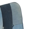 Schommelstoel Patchwork Denim