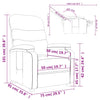 Fauteuil Verstelbaar Stof