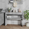 Wandtafel 80X30X Bewerkt Hout