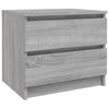 Nachtkastje 50X39X43,5 Cm Bewerkt Hout Eikenkleur