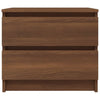 Nachtkastje 50X39X43,5 Cm Bewerkt Hout