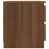 Nachtkastje 50X39X43,5 Cm Bewerkt Hout