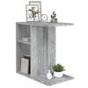 Bijzettafel 50X30X50 Cm Bewerkt Hout Eikenkleurig