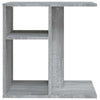 Bijzettafel 50X30X50 Cm Bewerkt Hout Eikenkleurig