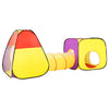 Kinderspeeltent Met 250 Ballen 255X80X100 Cm Meerkleurig