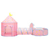 Kinderspeeltent Met 250 Ballen 301X120X128 Cm Roze