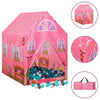 Kinderspeeltent Met 250 Ballen 69X94X104 Cm Roze