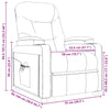 Fauteuil Verstelbaar Stof