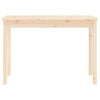 Wandtafel 110X40X75 Cm Massief Grenenhout