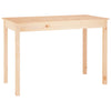 Eettafel 110X55X75 Cm Massief Grenenhout