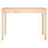 Eettafel 110X55X75 Cm Massief Grenenhout