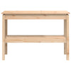 Wandtafel 110X40X75 Cm Massief Grenenhout
