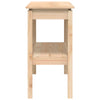 Wandtafel 110X40X75 Cm Massief Grenenhout