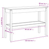 Wandtafel 110X40X75 Cm Massief Grenenhout