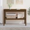 Wandtafel 110X40X75 Cm Massief Grenenhout
