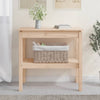 Wandtafel 110X40X75 Cm Massief Grenenhout