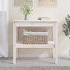 Wandtafel 110X40X75 Cm Massief Grenenhout