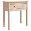 Wandtafel 70X35X75 Cm Massief Grenenhout