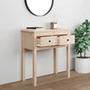 Wandtafel 70X35X75 Cm Massief Grenenhout