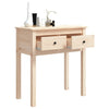 Wandtafel 70X35X75 Cm Massief Grenenhout