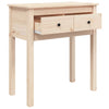 Wandtafel 70X35X75 Cm Massief Grenenhout