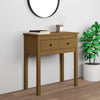 Wandtafel 70X35X75 Cm Massief Grenenhout