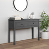 Wandtafel 70X35X75 Cm Massief Grenenhout