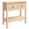 Wandtafel 75X35X Massief Grenenhout