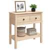 Wandtafel 75X35X Massief Grenenhout