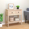 Wandtafel 75X35X Massief Grenenhout