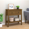 Wandtafel 75X35X Massief Grenenhout