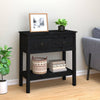 Wandtafel 75X35X Massief Grenenhout