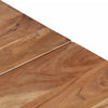 Salontafel Roestvrij Staal En Massief Acacia