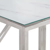 Wandtafel Roestvrijstaal En Gehard Kleurig