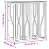 Wandtafel 70X30X70 Cm Roestvrij Staal En