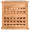Nachtkastjes 34X34X34 Cm Massief Walnotenhout