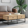 Salontafel 100X51X40 Cm Bewerkt Hout Kleurig