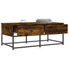 Salontafel 100X51X40 Cm Bewerkt Hout Kleurig