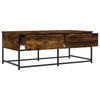 Salontafel 100X51X40 Cm Bewerkt Hout Kleurig