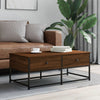 Salontafel 100X51X40 Cm Bewerkt Hout Kleurig