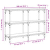 Wandtafel 100X29X75 Cm Bewerkt Hout
