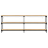 Wandtafel 200X29X75 Cm Bewerkt Hout Kleurig