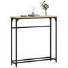 Wandtafel 75X19,5X75 Cm Bewerkt Hout Kleurig