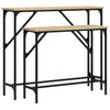 Wandtafels Bewerkt Hout Kleurig