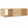 Salontafel 102X50X40 Cm Bewerkt Hout Kleurig