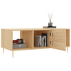 Salontafel 102X50X40 Cm Bewerkt Hout Kleurig
