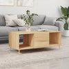 Salontafel 102X50X40 Cm Bewerkt Hout Kleurig