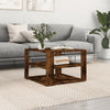 Salontafel 59,5X59,5X40 Cm Bewerkt Hout Kleurig