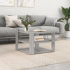 Salontafel 59,5X59,5X40 Cm Bewerkt Hout