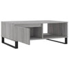Salontafel 90X60X35 Cm Bewerkt Hout Eikenkleurig
